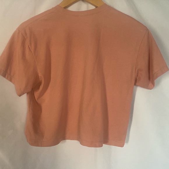 Taylor Swift Folklore You Drew Stars Around My Scars Pink Crop Shirt Women Small - Picture 5 of 5